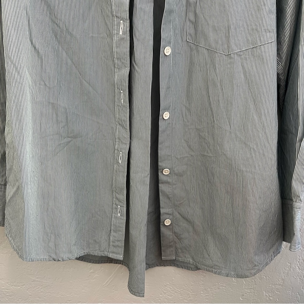 Levi's Striped Button Down Shirt Small - image 3